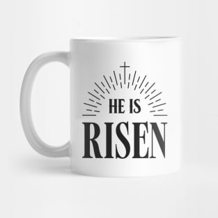 He is risen Cross Mug